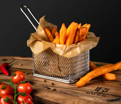 Cartofi dulci cu oregano și usturoi proaspăt — Garnituri, Artisan 19 Alba Iulia