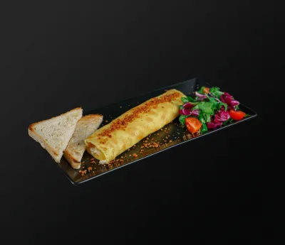 Omletă cu caș — Mic dejun, Artisan 19 Alba Iulia