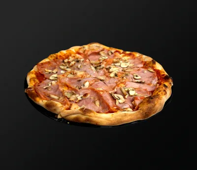 Pizza Prosciutto e Funghi (Nou) — Pizza, Artisan 19 Alba Iulia